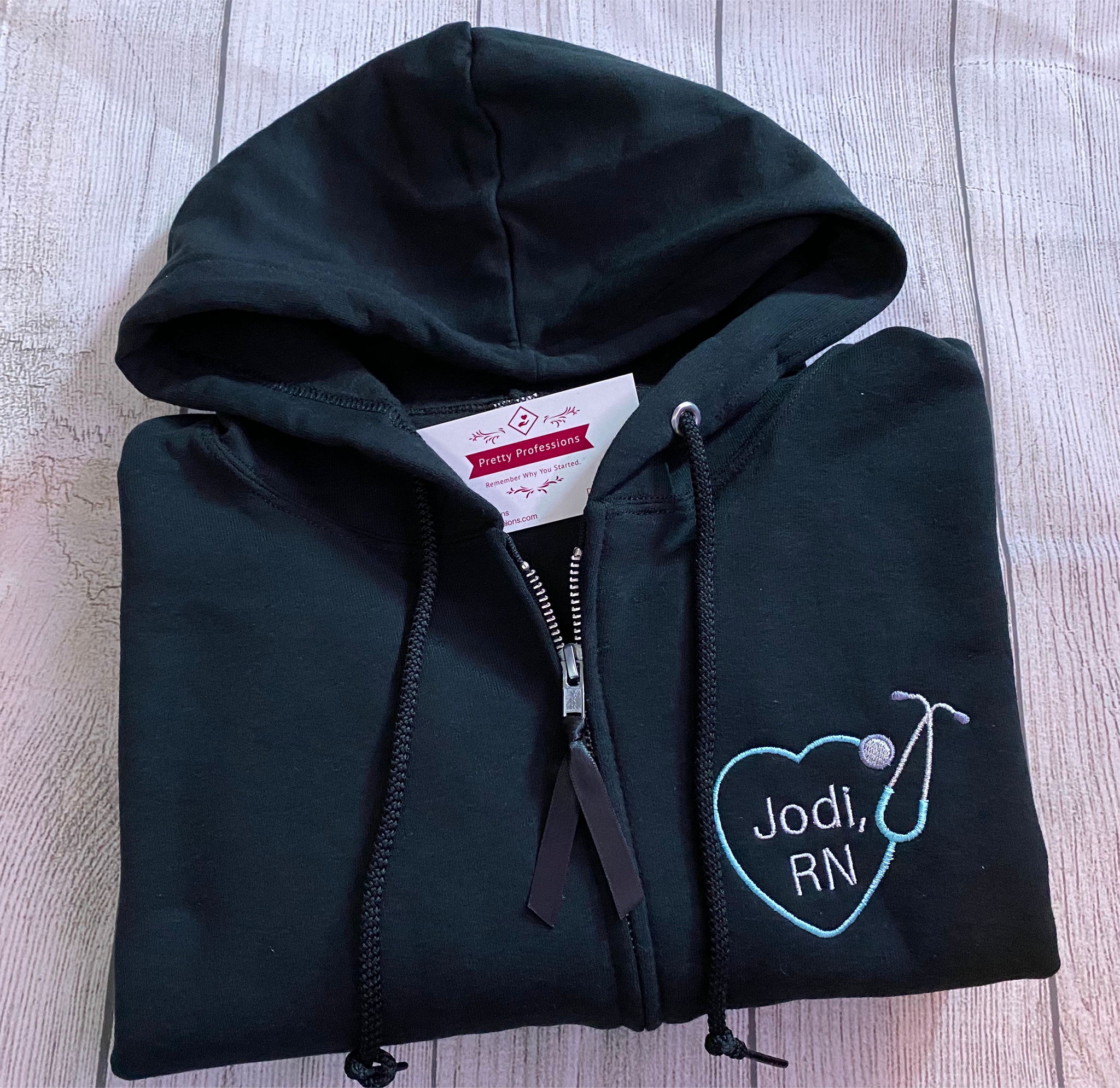 Heart Stethoscope Sweater Pretty Professions